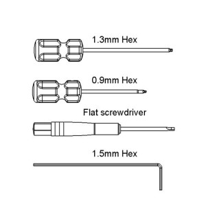 Pieza de repuesto DRAGONFLY -Nº3B- X2 CAP ASSY